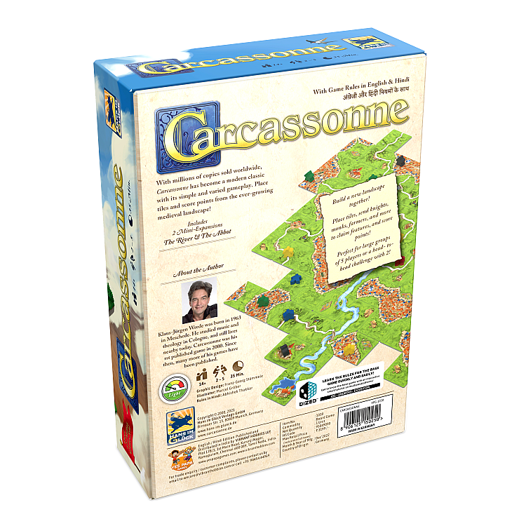 Showing image for Carcassonne - English / Hindi Edition Carcassonne - English / Hindi Edition image