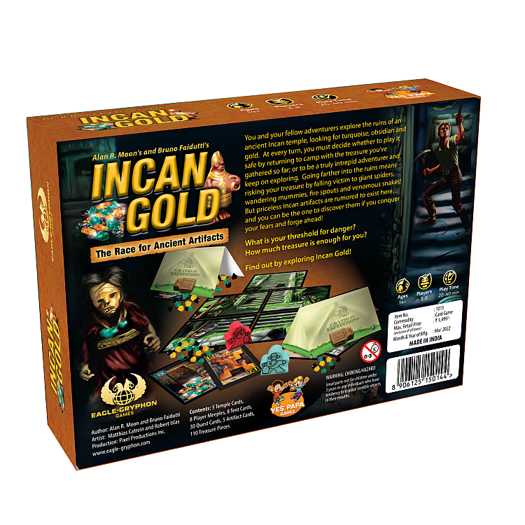 Showing image for Incan Gold Incan Gold image
