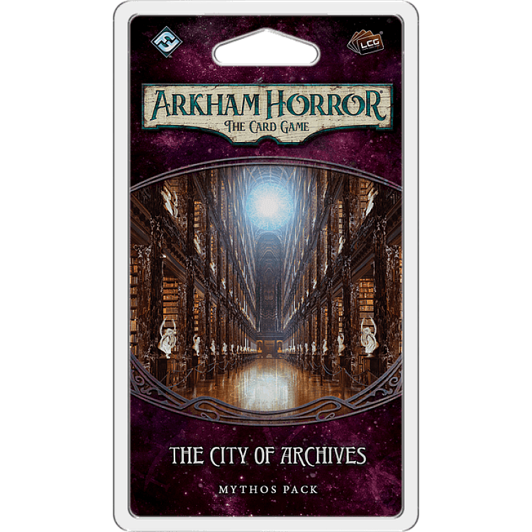Showing image for Arkham Horror: The Card Game – The City of Archives: Mythos Pack Arkham Horror: The Card Game – The City of Archives: Mythos Pack image
