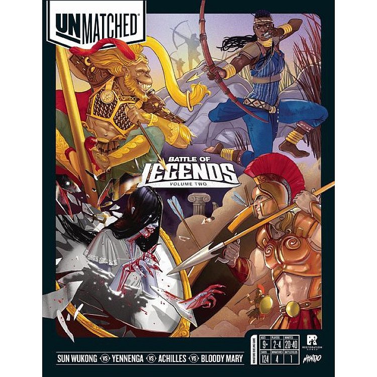 Showing image for Unmatched: Battle of Legends, Volume Two Unmatched: Battle of Legends, Volume Two image