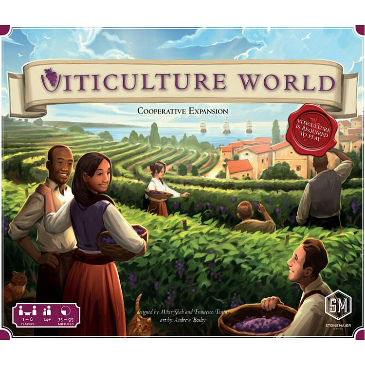 Showing image for Viticulture World: Cooperative Expansion Viticulture World: Cooperative Expansion image