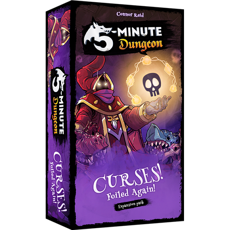 Showing image for 5-Minute Dungeon: Curses! Foiled Again! 5-Minute Dungeon: Curses! Foiled Again! image