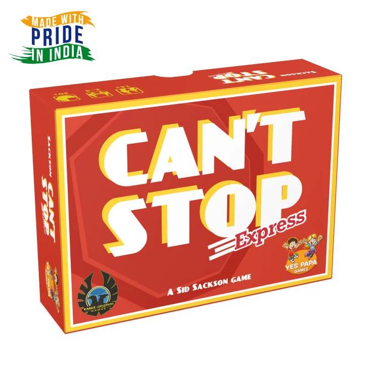Cant Stop Express All Board Games, Our Games, Published Games, For Cafe, 1 - First 20 Games Essential, Made in India !, All Products image