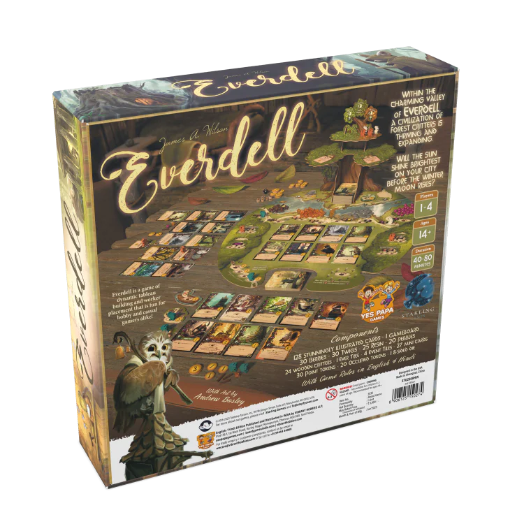Everdell Retail English / Hindi Edition All Board Games, Best Sellers, On Sale !, Our Games, Published Games, Imported, All Products image