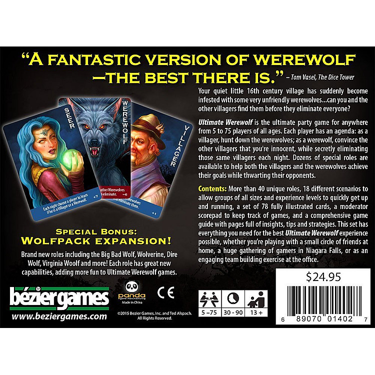 Showing image for Ultimate Werewolf Deluxe Edition Ultimate Werewolf Deluxe Edition image