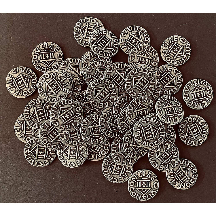 Showing image for West Kingdom Metal Coins West Kingdom Metal Coins image